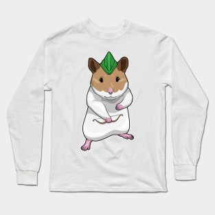 Hamster Archer Bow Long Sleeve T-Shirt
